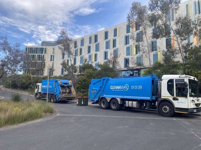 Cleanaway vehicles image