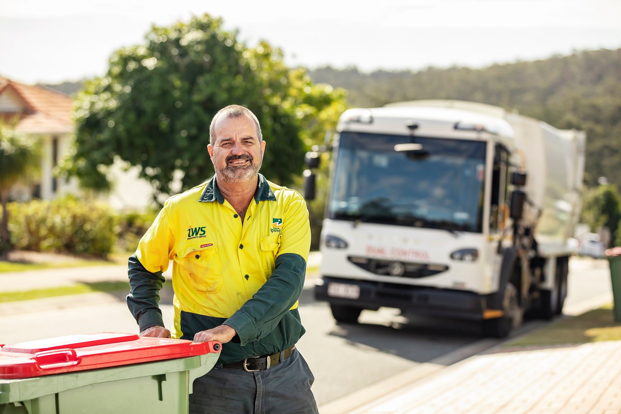 Ipswich Council first to adopt Australian AI VRU protection solution for large skip waste management