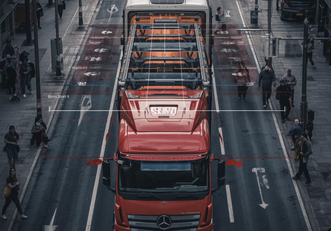 What Heavy Vehicles Can’t See: Understanding Blind Spot Risk and the Case for Active Monitoring