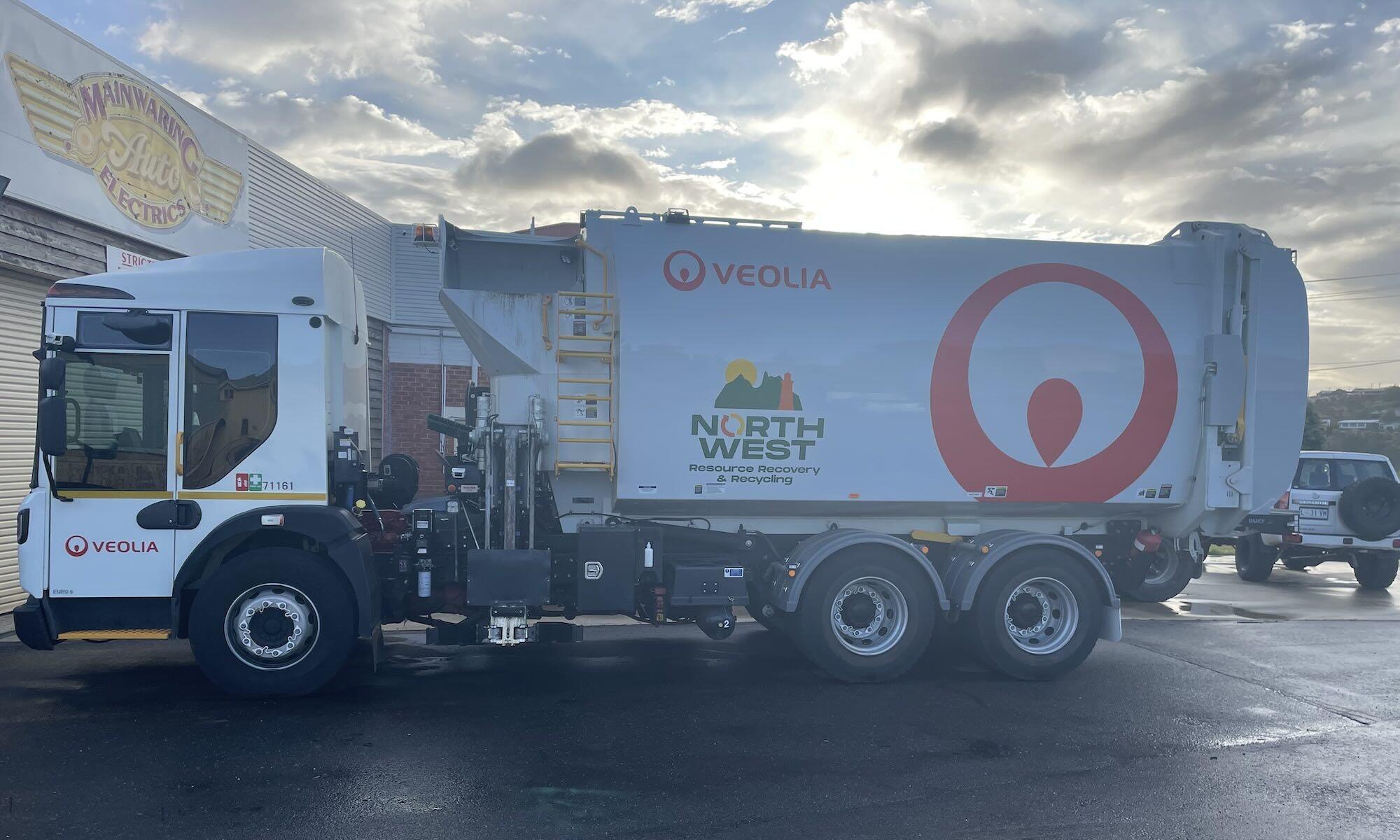 VEOLIA Making Bin Collections Safer with Tasmanian Firsts